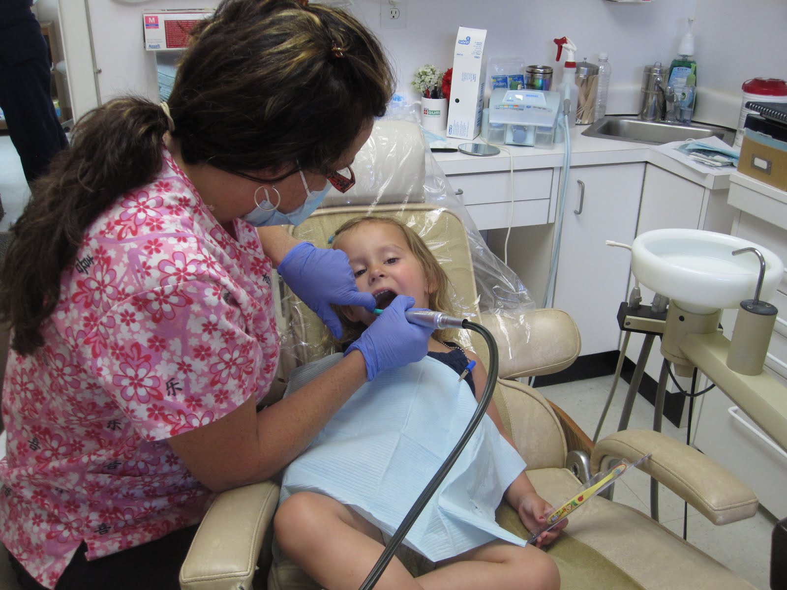 the daily life of two sweet baby girls Dentist Time!!!
