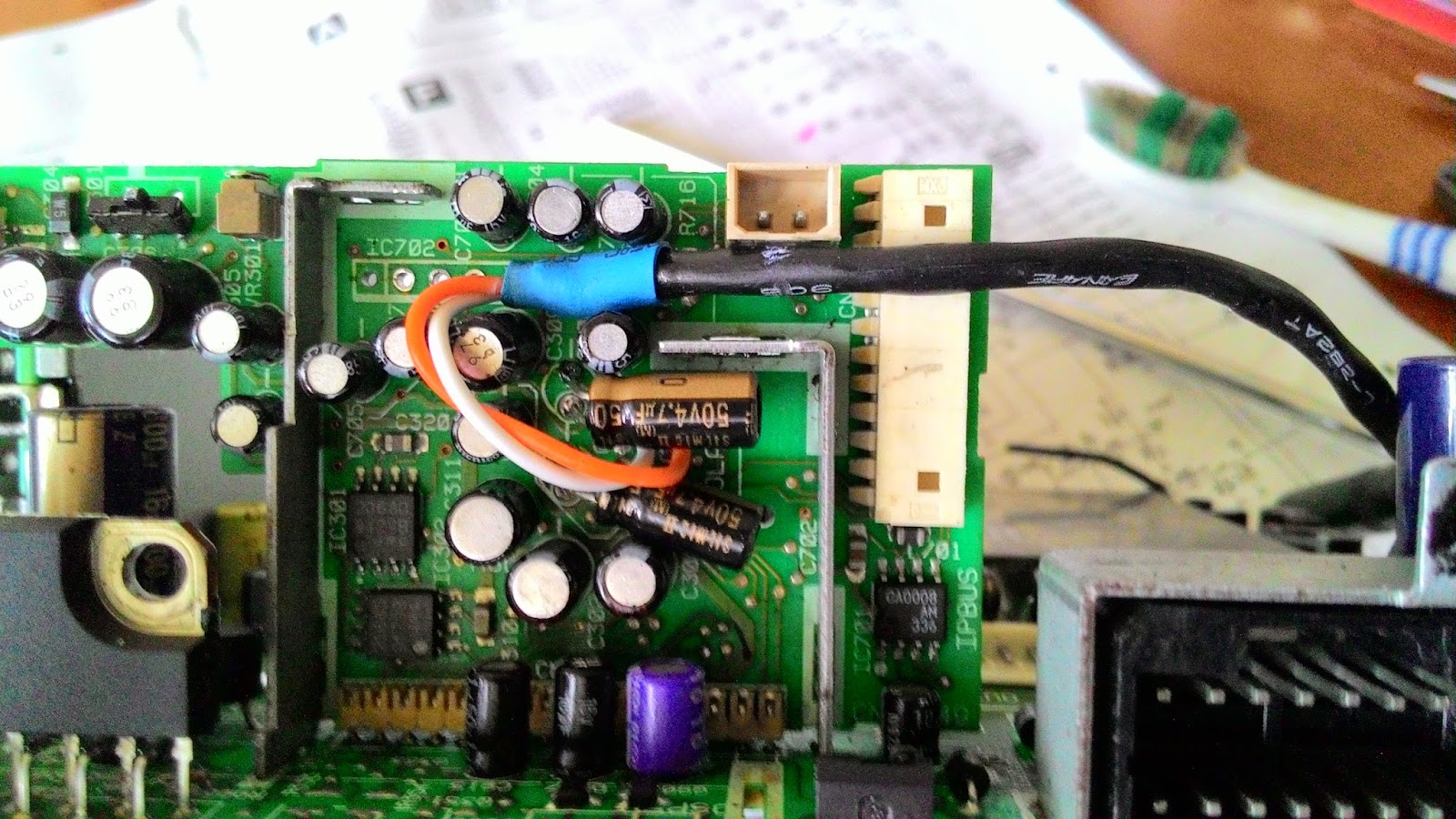 THE ORRONOCO AUDIO DIY Head Unit Pioneer KEHP9750 Capacitors Upgrade