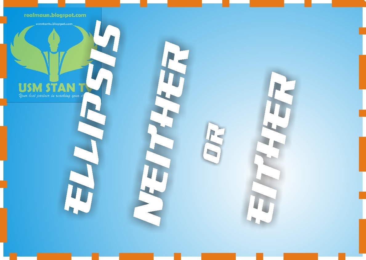 Penggunaan Either Dan Neither