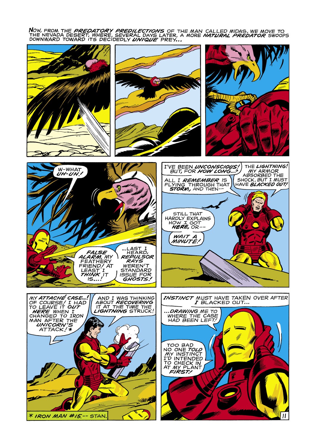 Read online Iron Man (1968) comic -  Issue #17 - 12