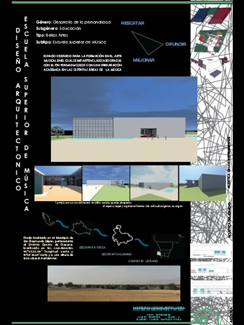 PROCESO DE DISEÑO DE UN CENTRO EDUCATIVO : ESCUELA SUPERIOR DE MUSICA