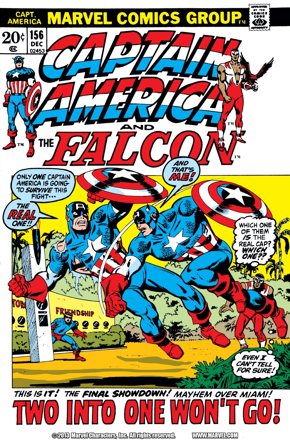Read online Captain America (1968) comic -  Issue #156 - 1