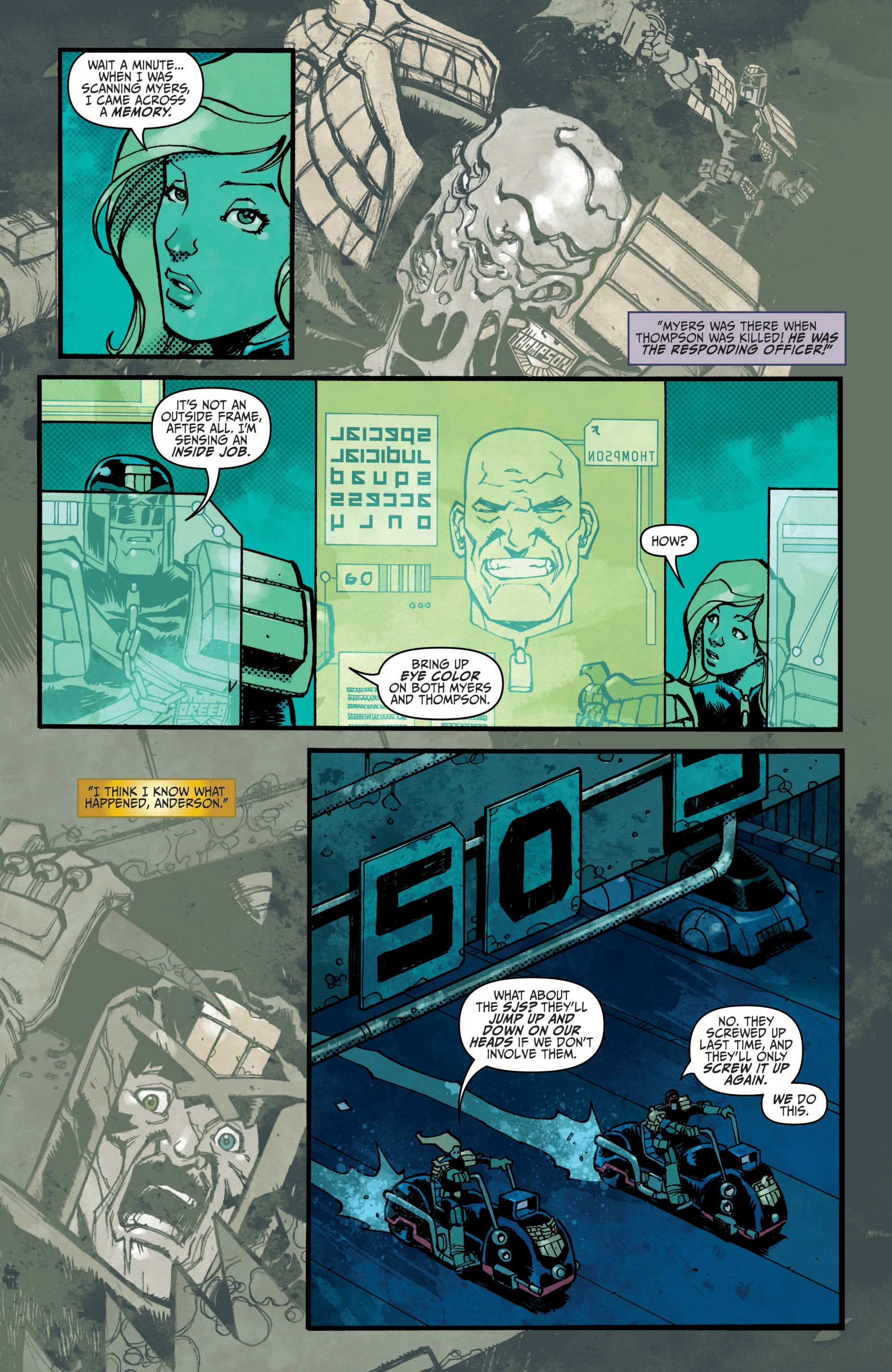 Read online Judge Dredd (2012) comic -  Issue # _TPB 1 - 42
