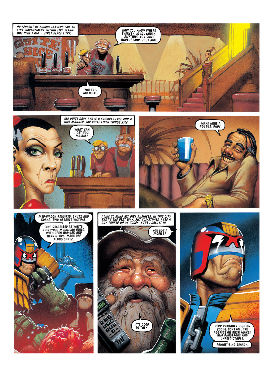 Read online Judge Dredd: The Complete Case Files comic -  Issue # TPB 25 - 294