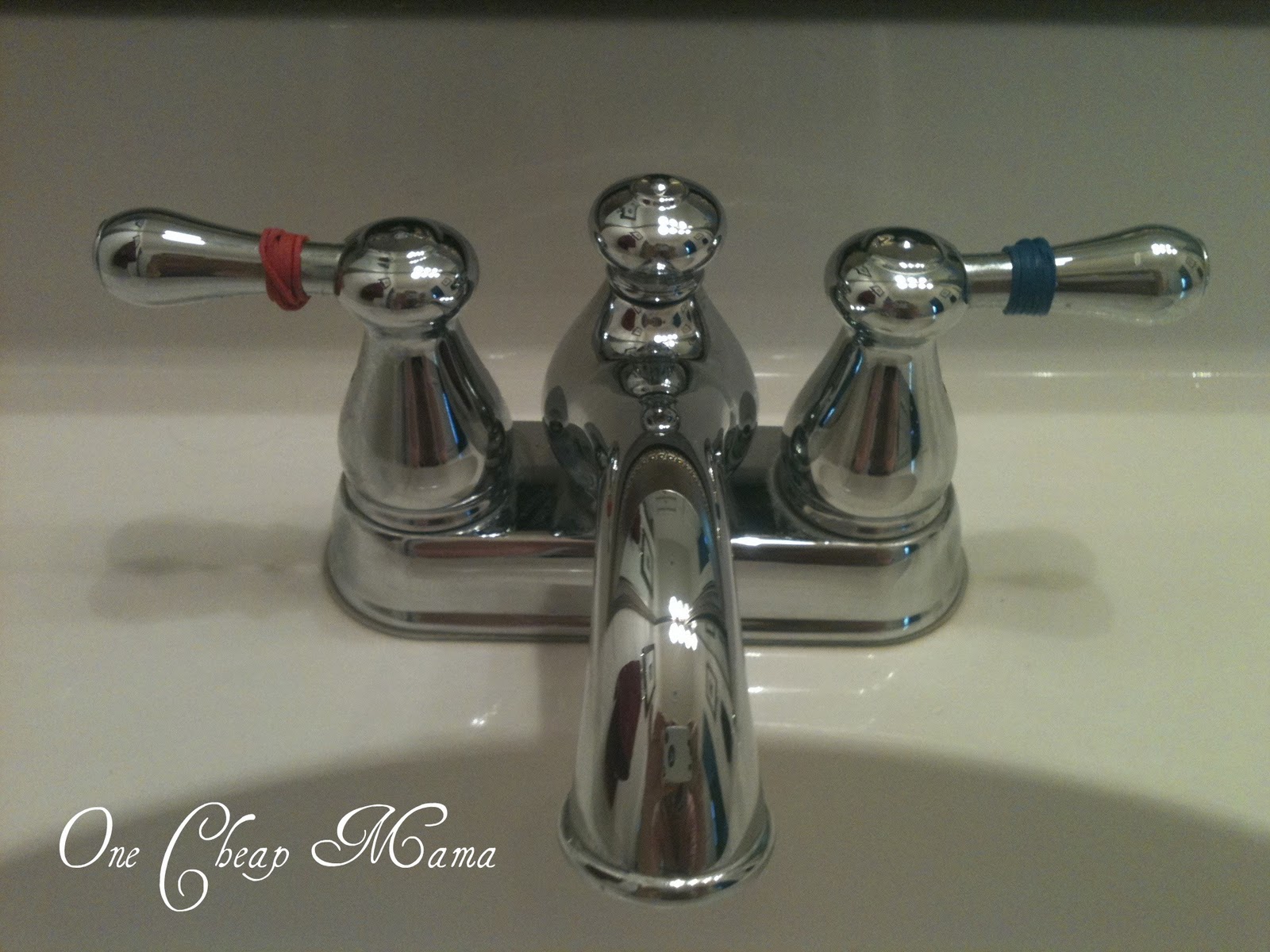 One Cheap Mama Hot Cold Faucet Trick For Kids
