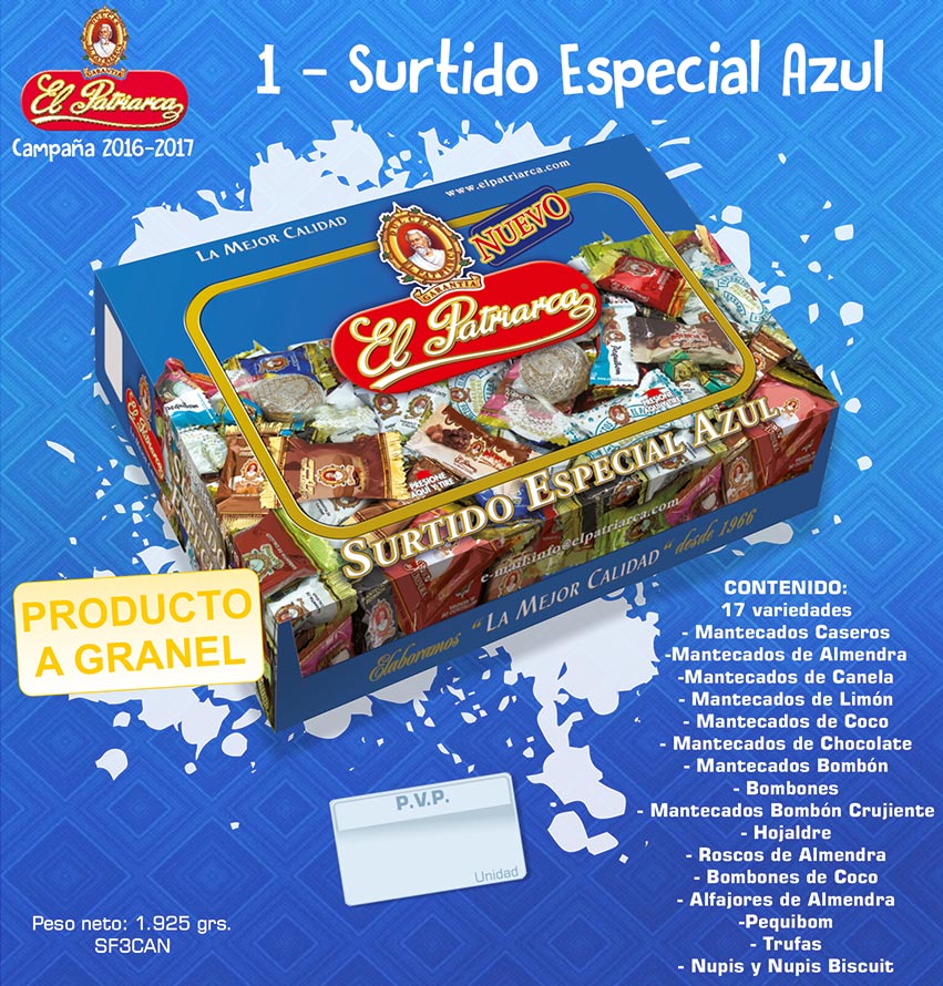 2016-2017 Viaje de Fin de Curso con DULCES EL PATRIARCA, Bombones