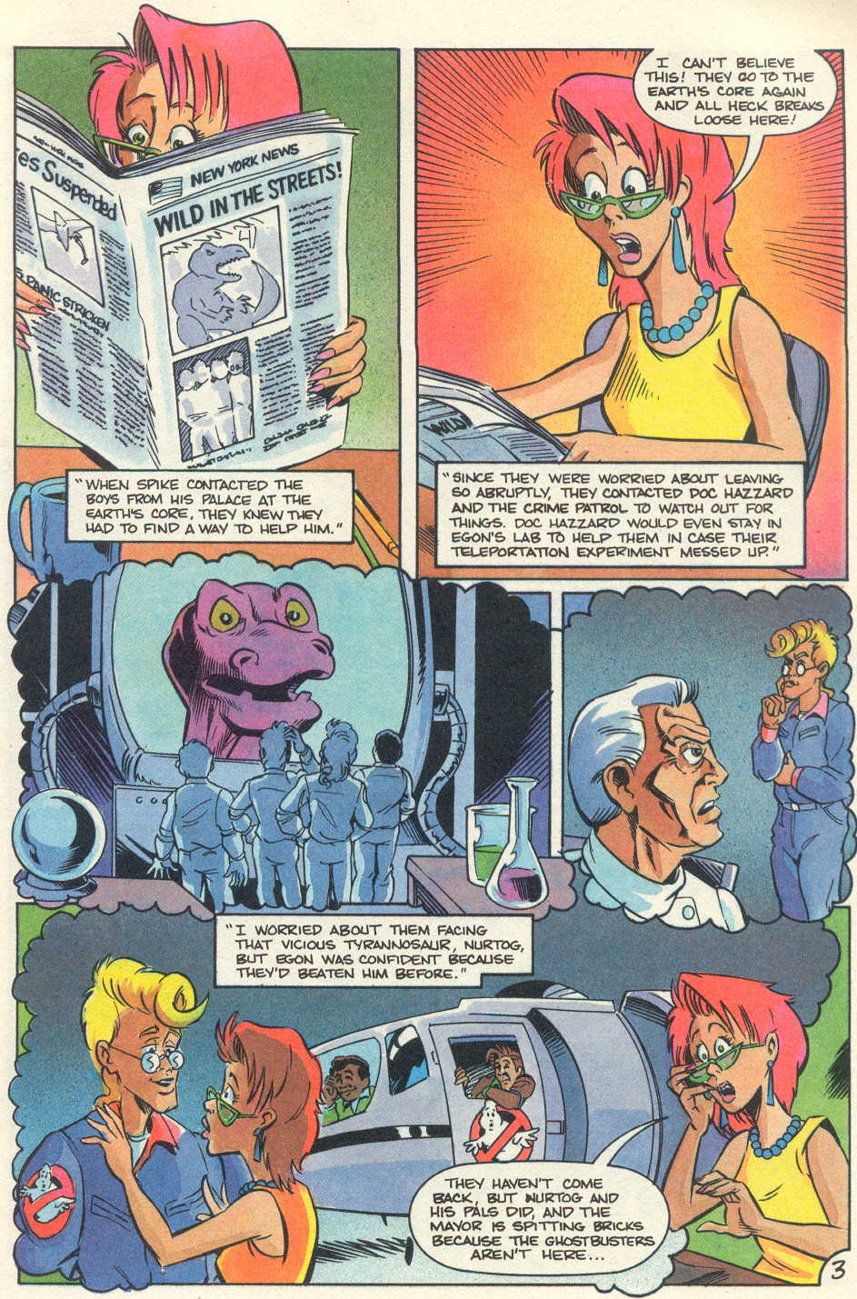 Read online Real Ghostbusters comic -  Issue #22 - 5