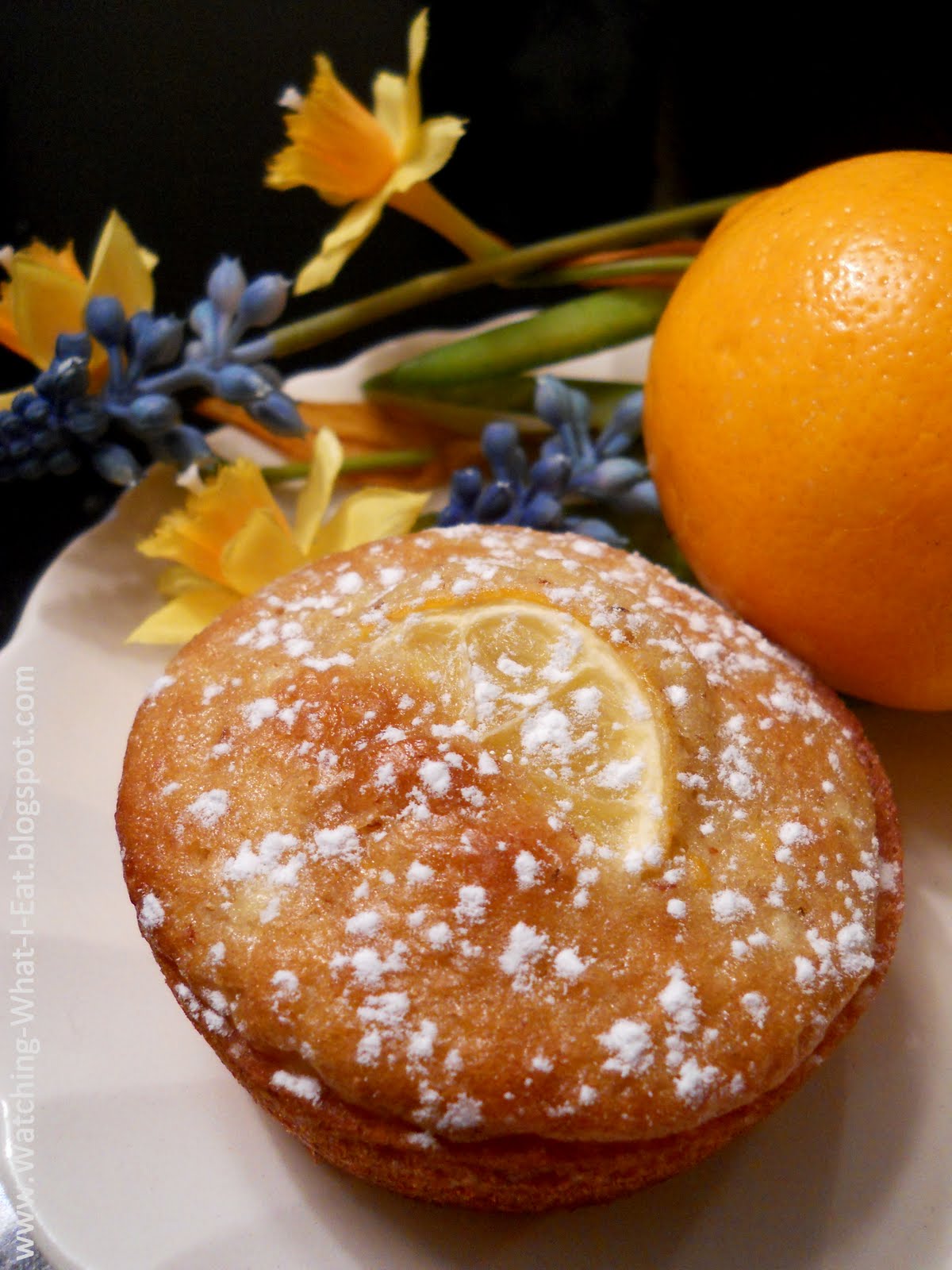 Watching What I Eat Meyer Lemon Almond Muffins Breakfast, Brunch or