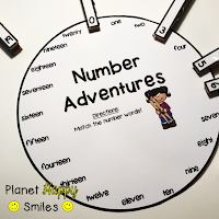 Number Wheels, Planet Happy Smiles
