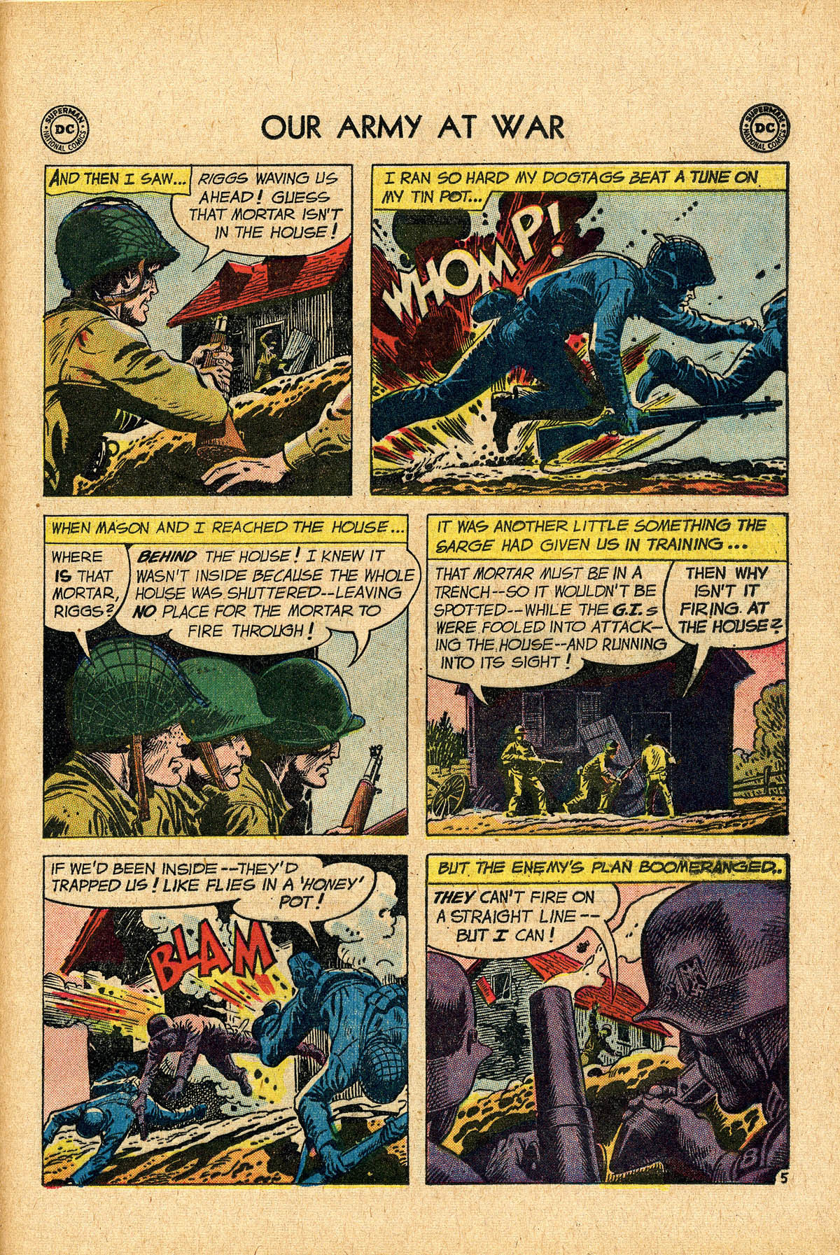 Read online Our Army at War (1952) comic -  Issue #85 - 29