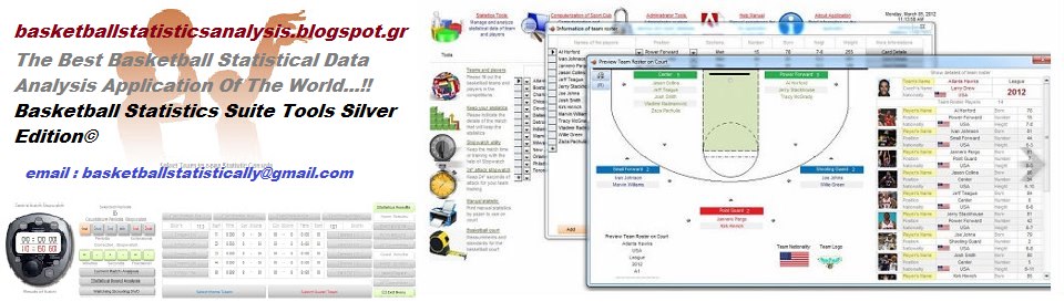 Basketball Statistics Suite Tools Silver Edition©