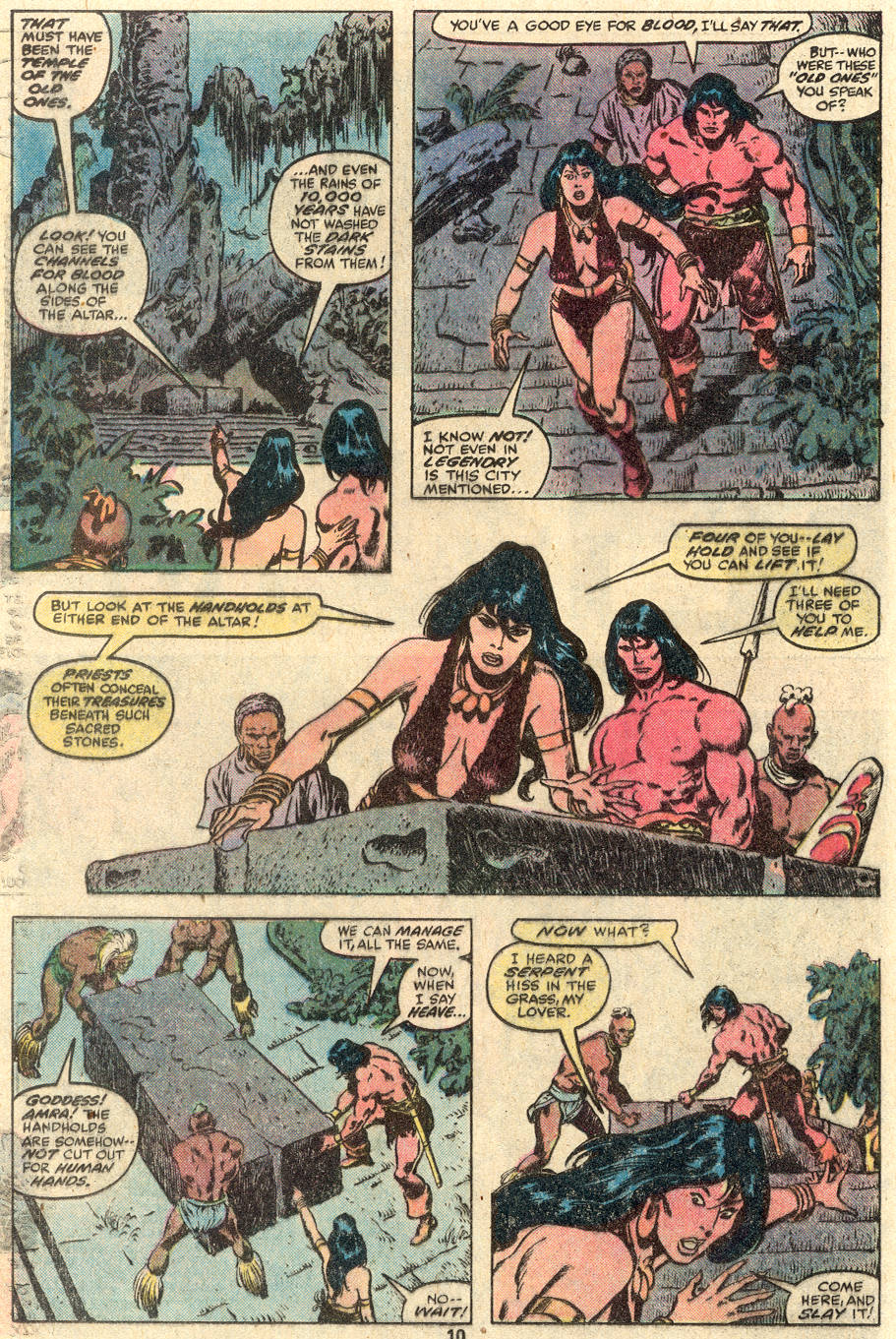 Read online Conan the Barbarian (1970) comic -  Issue #100 - 9