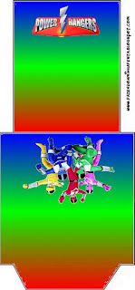Power Rangers: Free Party Printables, Images and Backgrounds. Power Rangers Free Printable Tea Bag.