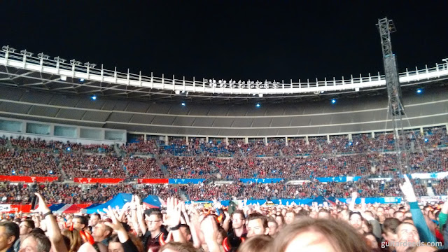 Wien Ernst Happel Stadium 2016 AC/DC Menge crowd