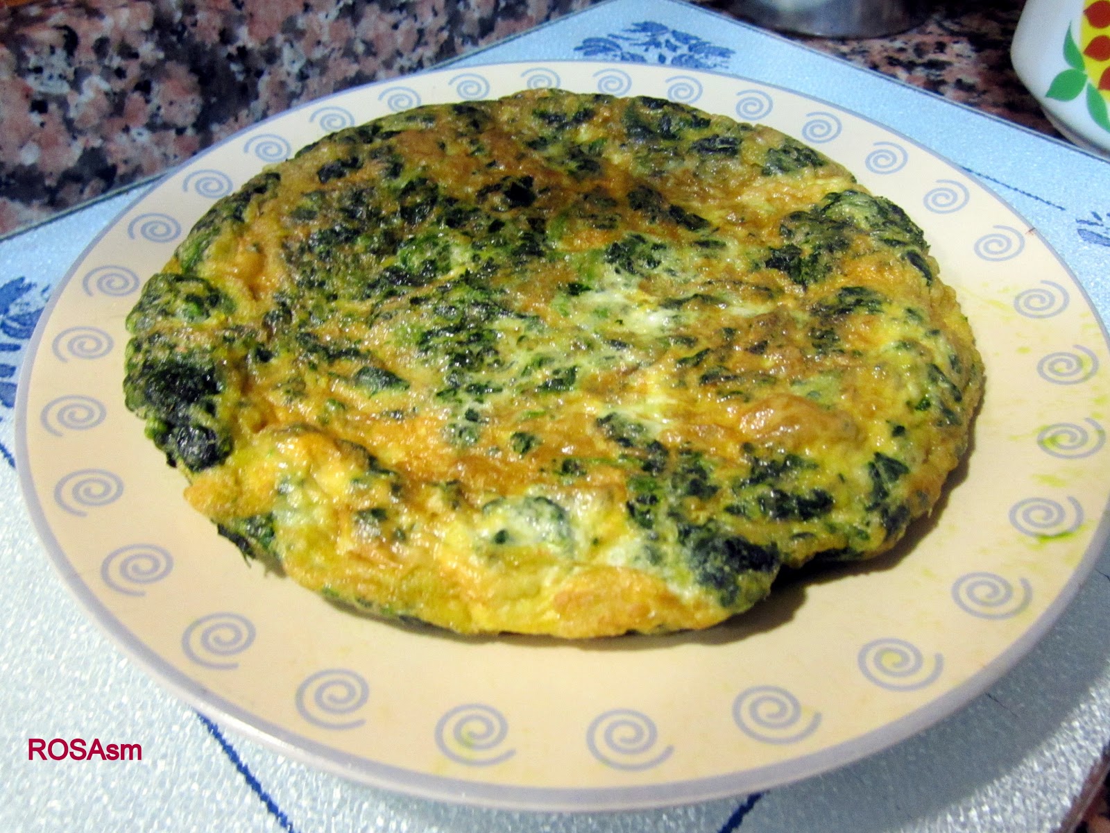 LA COCINA DE HOY Y DE SIEMPRE TORTILLA DE ESPINACAS