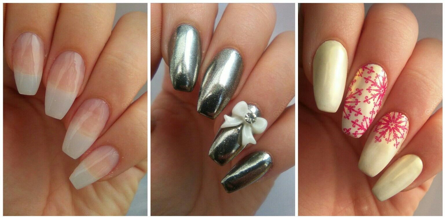 Rakel nails Anexo de forma coffin y nail art a review kit Silvercrest