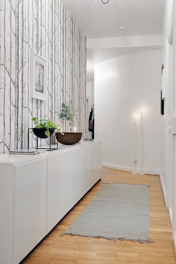 Cómo decorar pasillos estrechos