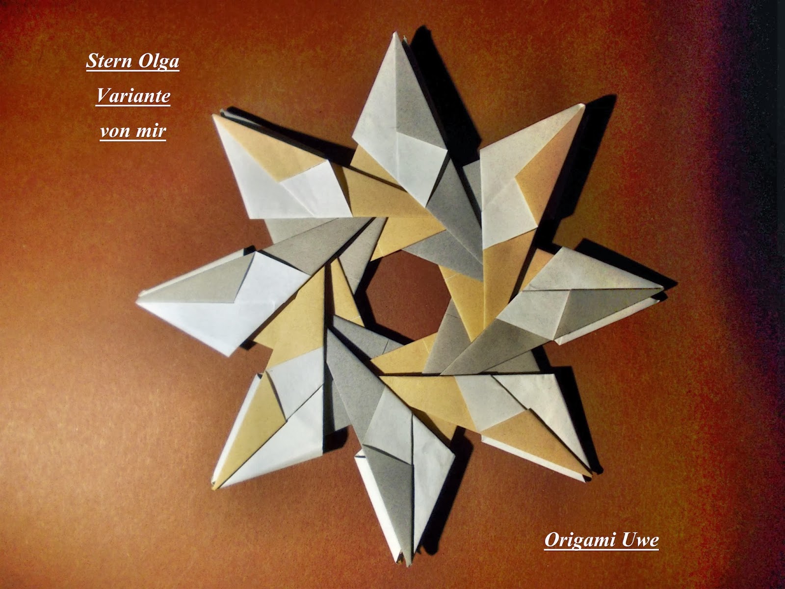 Gallerphot: origami stern faltanleitung