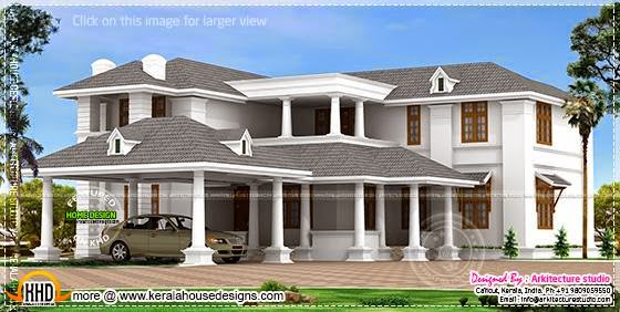 Big luxury home model