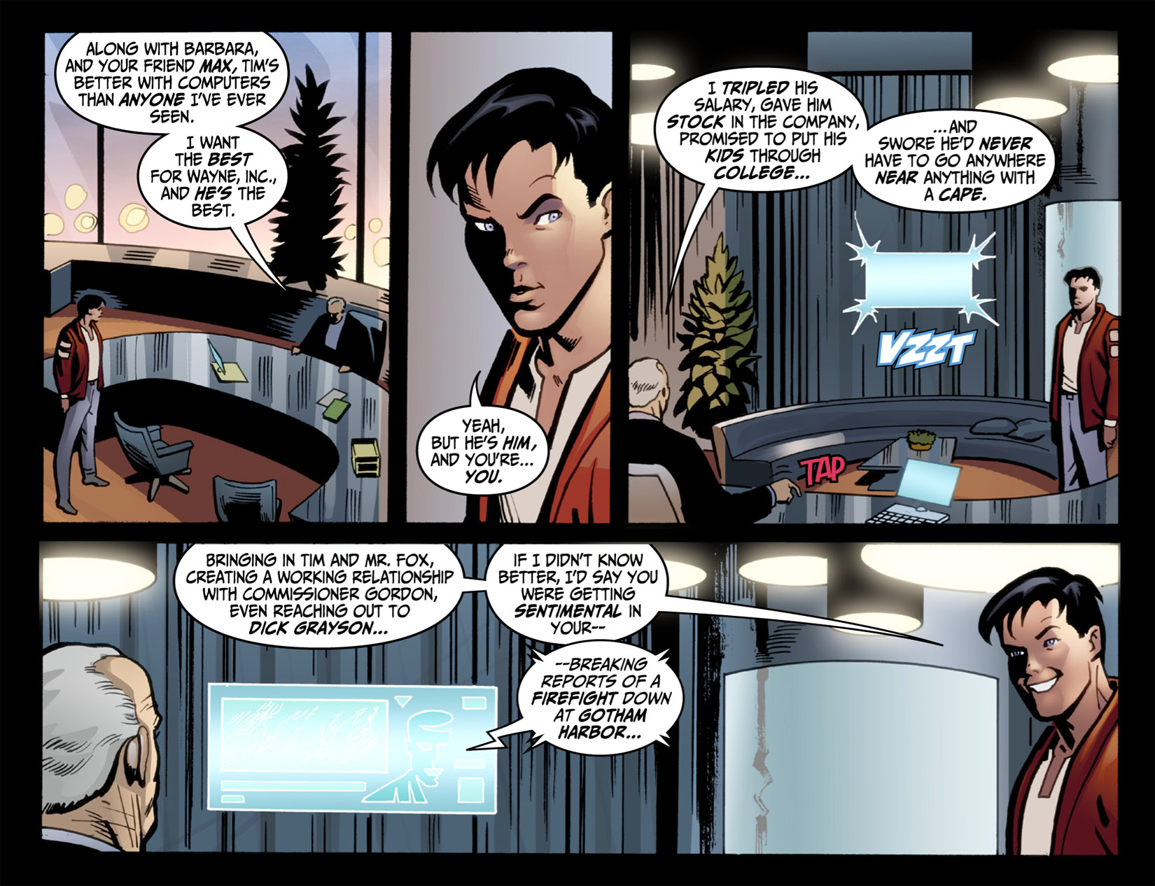 Read online Batman Beyond (2012) comic -  Issue #4 - 5