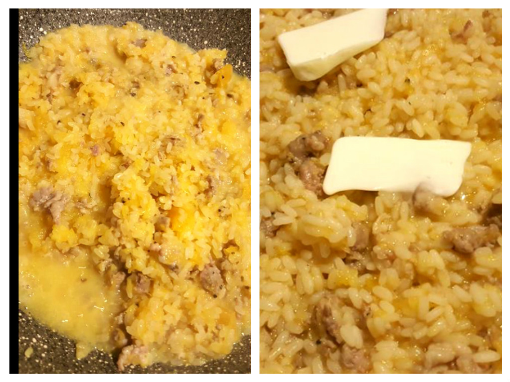 Risparmiamo Insieme Let's save together Risotto con Zucca gialla e