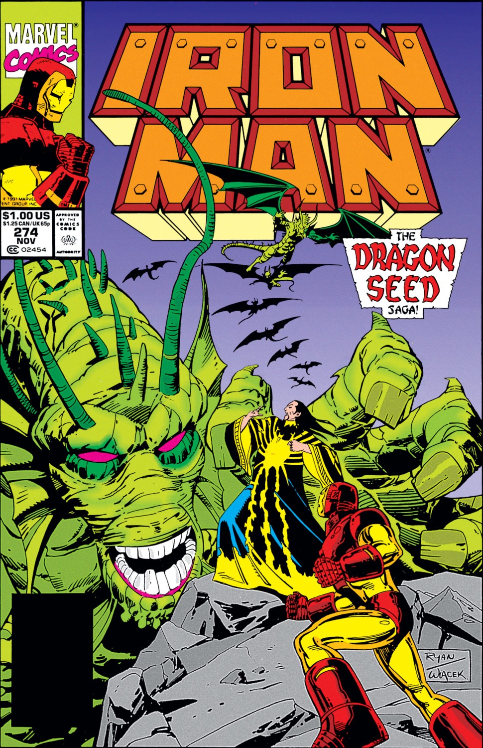 Read online Iron Man (1968) comic -  Issue #274 - 1