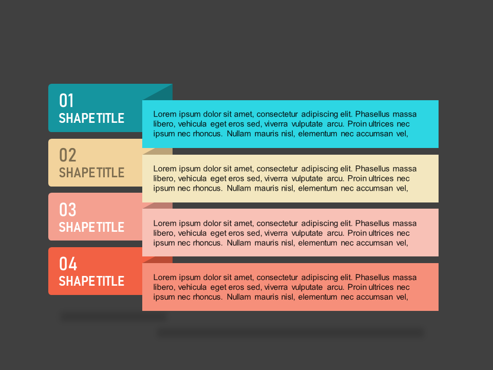 Title Bar Fold Description PowerPoint Templates PowerPoint Free