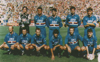 ... do Sampdoria dos anos 90