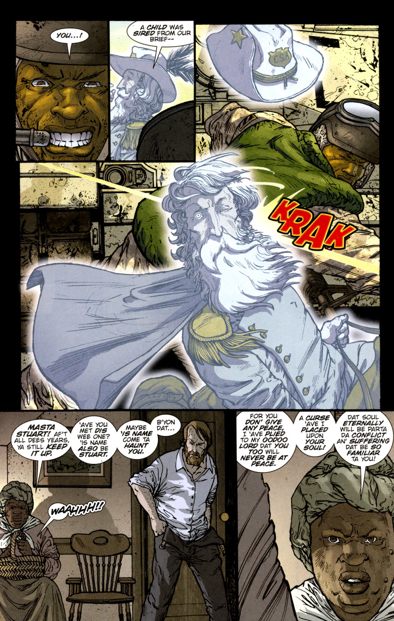 Read online The Haunted Tank comic -  Issue #5 - 22