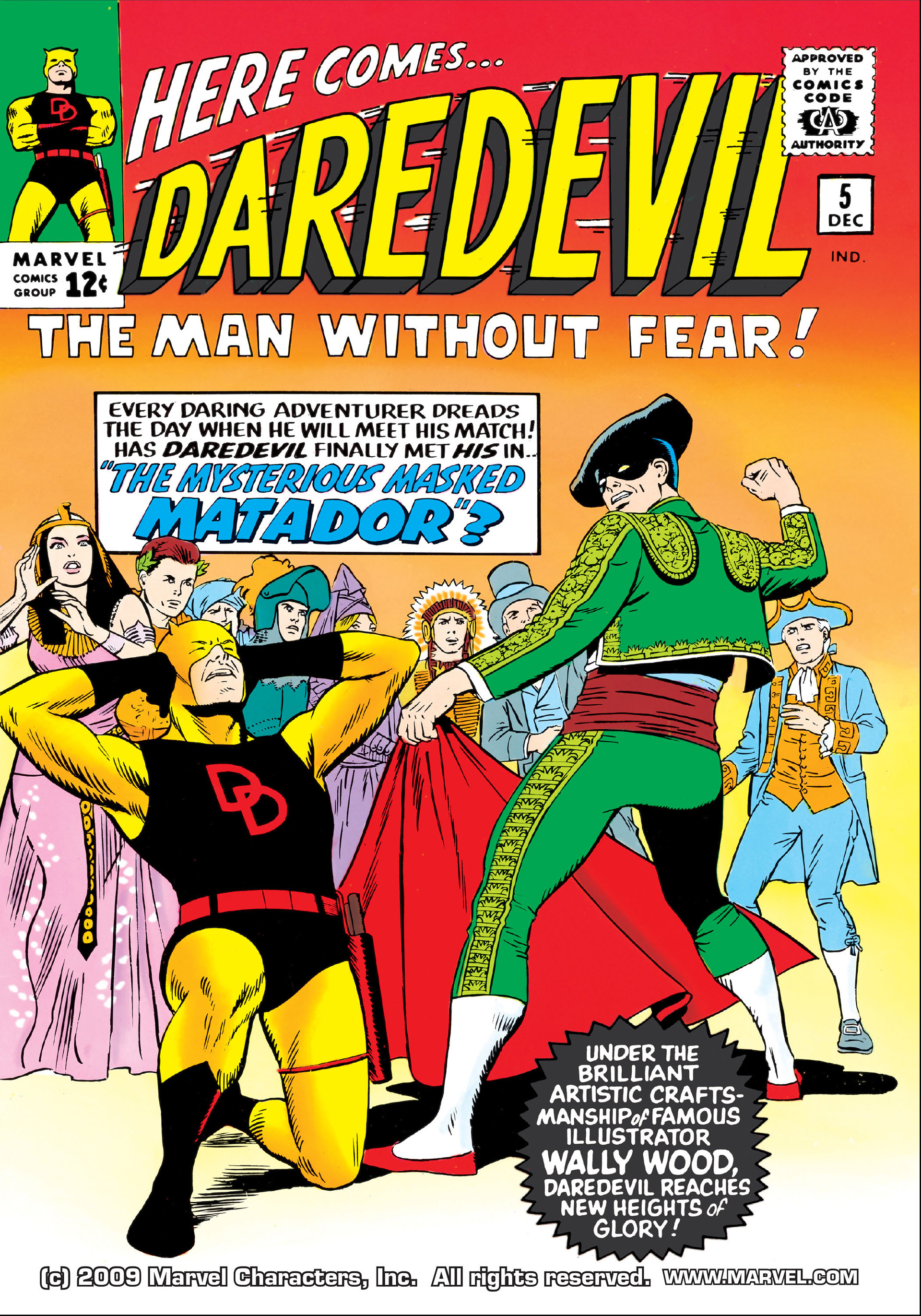 Read online Daredevil (1964) comic -  Issue #5 - 1