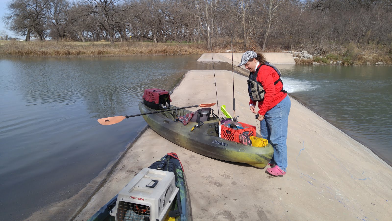 Geeks Fish Too Report Fishing at Menard County Park on the San Saba River