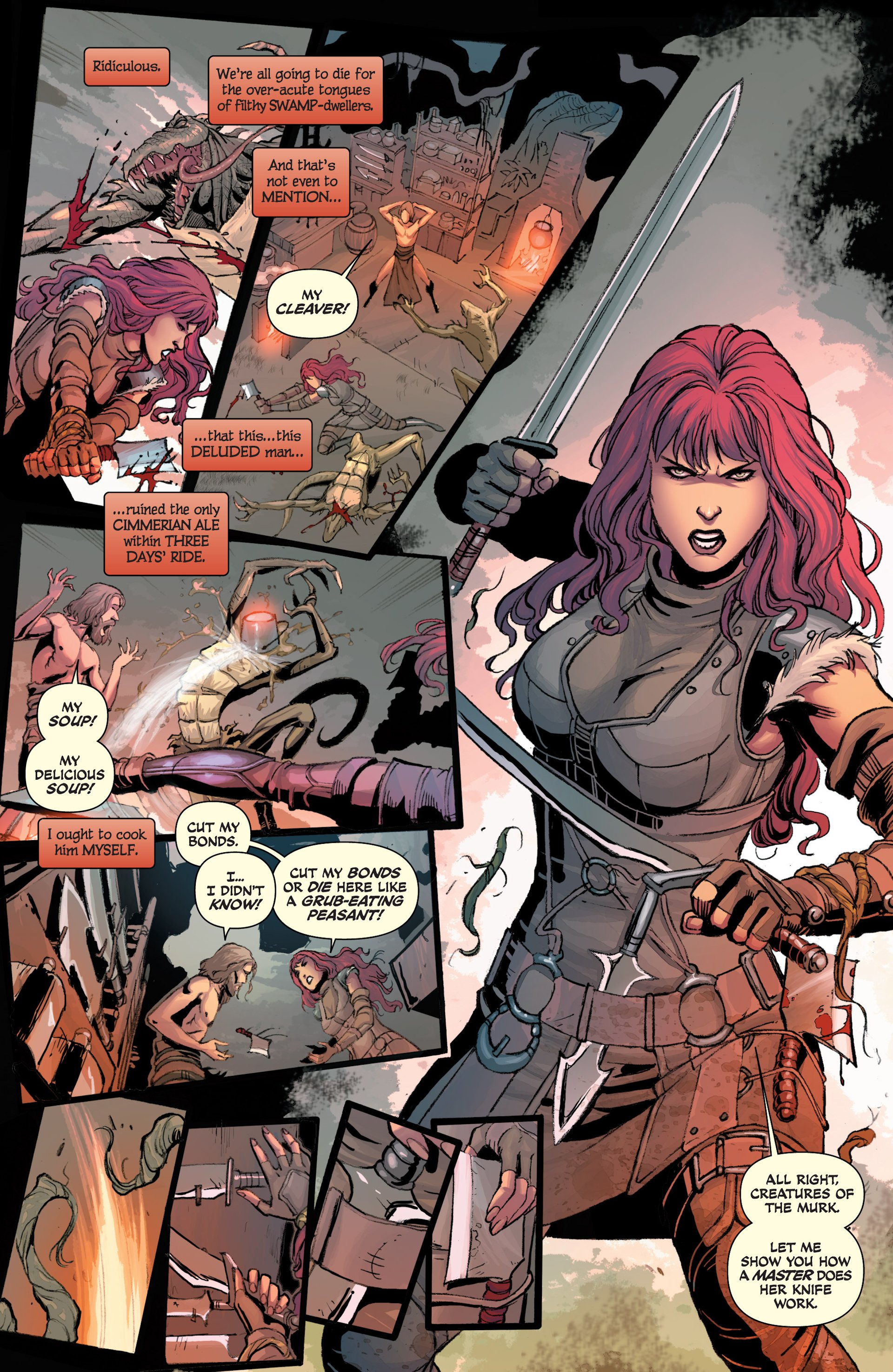 Read online Red Sonja (2013) comic -  Issue #7 - 23