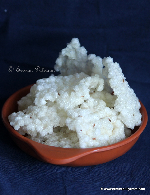 Erivum Puliyum Chowari Pappadam Sabudana Pappad How to make Sago