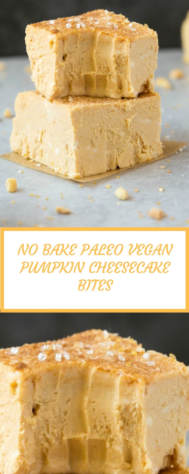 No Bake Paleo Vegan Pumpkin Cheesecake Bites Christmas Cake Genius