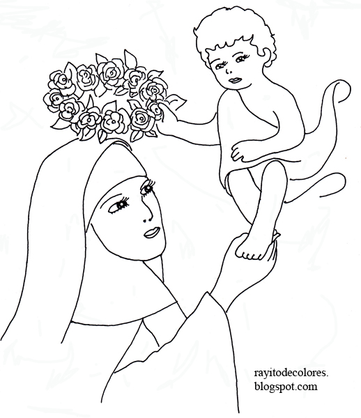 Dibujos Santa Rosa de Lima Dibujos Santa Rosa de Lima