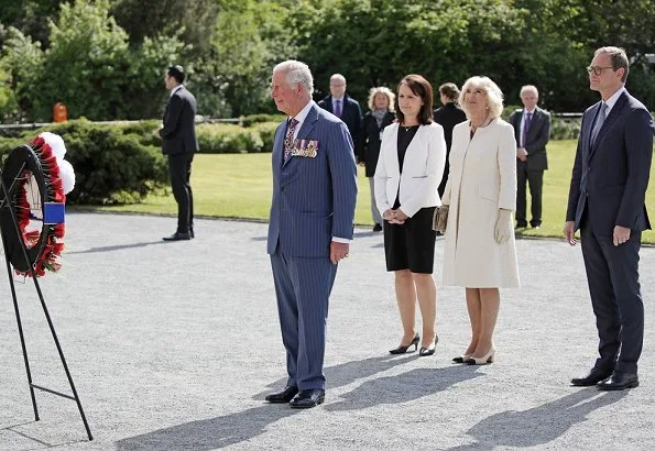 The Prince of Wales and The Duchess of Cornwall in Berlin. Chancellor Angela Merkel. The Queen’s Birthday Party