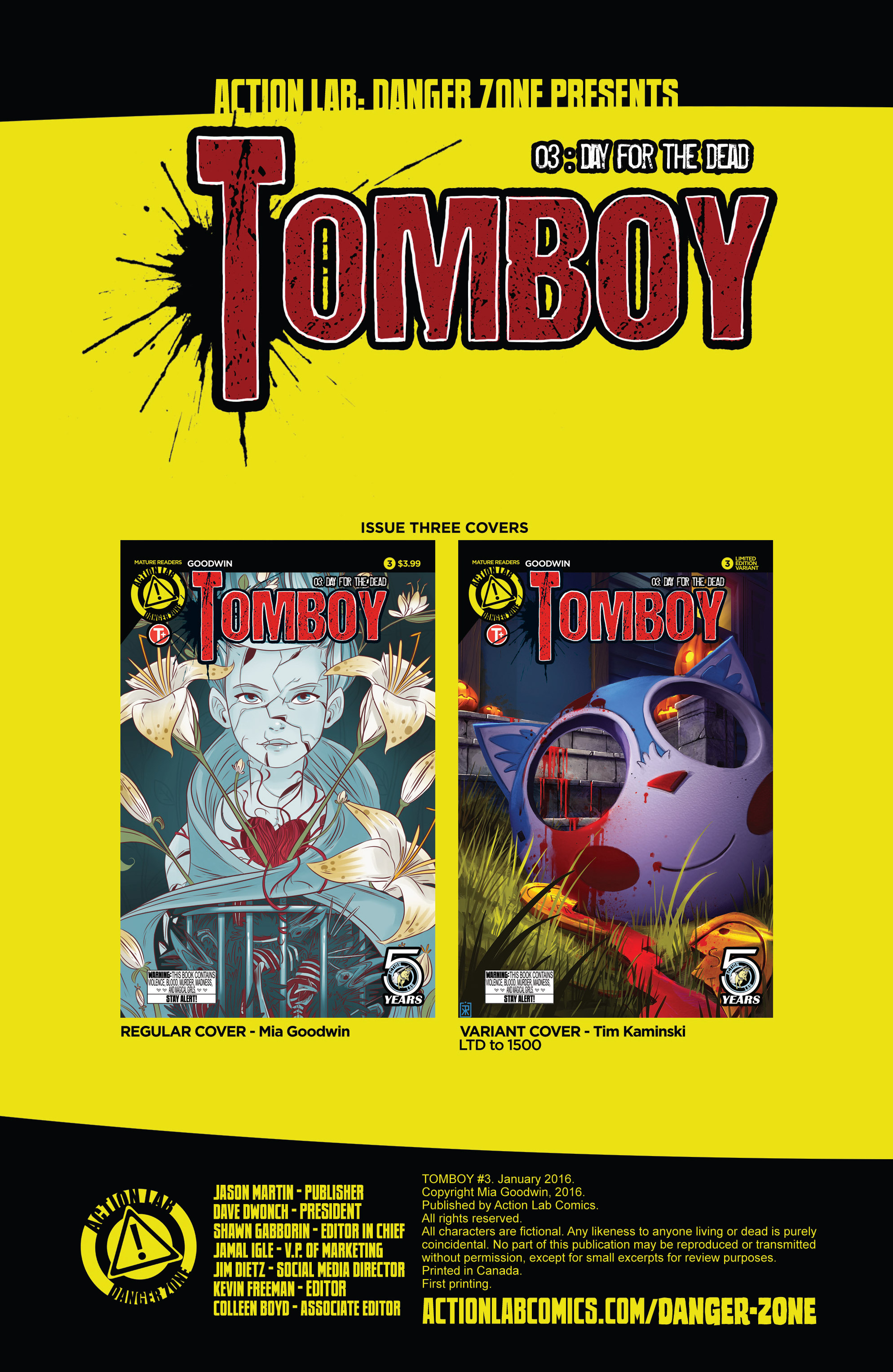 Read online Tomboy comic -  Issue #3 - 2