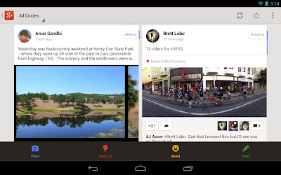 Google Plus 4.2 - Screenshot