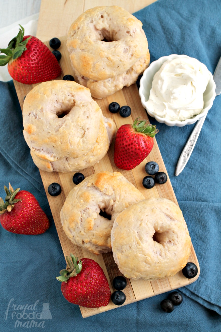 Frugal Foodie Mama Mixed Berry Greek Yogurt Bagels Frugal Foodie Mama Mixed Berry Greek Yogurt Bagels