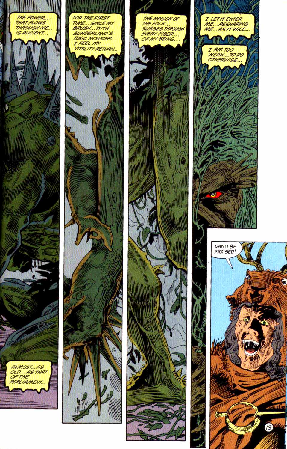 Swamp Thing (1982) Issue #131 #139 - English 14