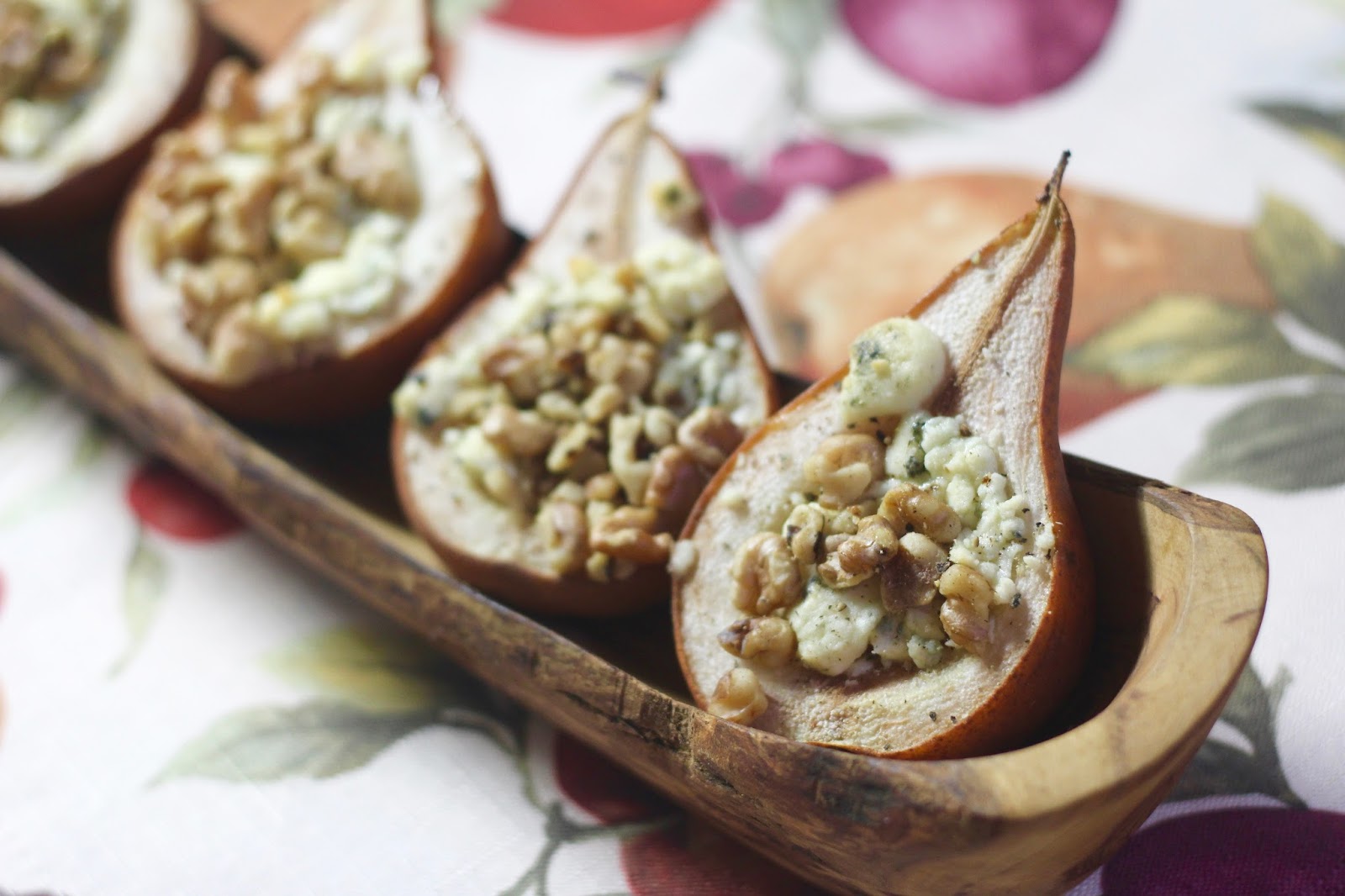 Baked Pears with Walnuts & Blue Cheese Diary of a Mad Hausfrau