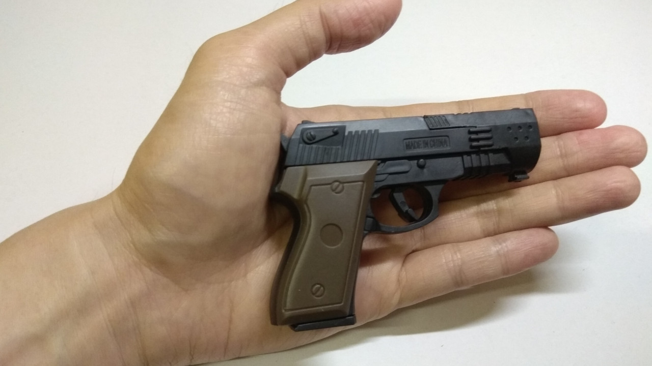 Yoshiny's Design 13 scale Mini Toy BB Gun Building Kit