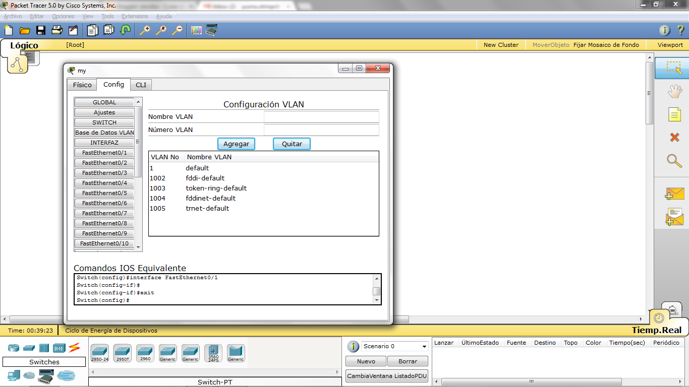 zeroike Configuracion de Switch capa 2