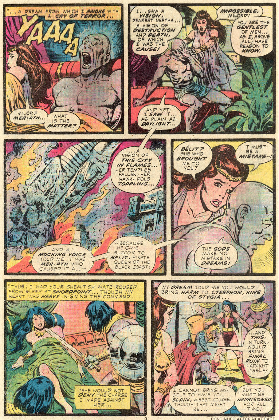 Read online Conan the Barbarian (1970) comic -  Issue #84 - 4