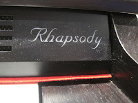 Williams Rhapsody logo digital piano