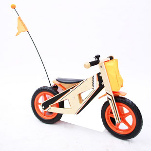 wooden kids bike