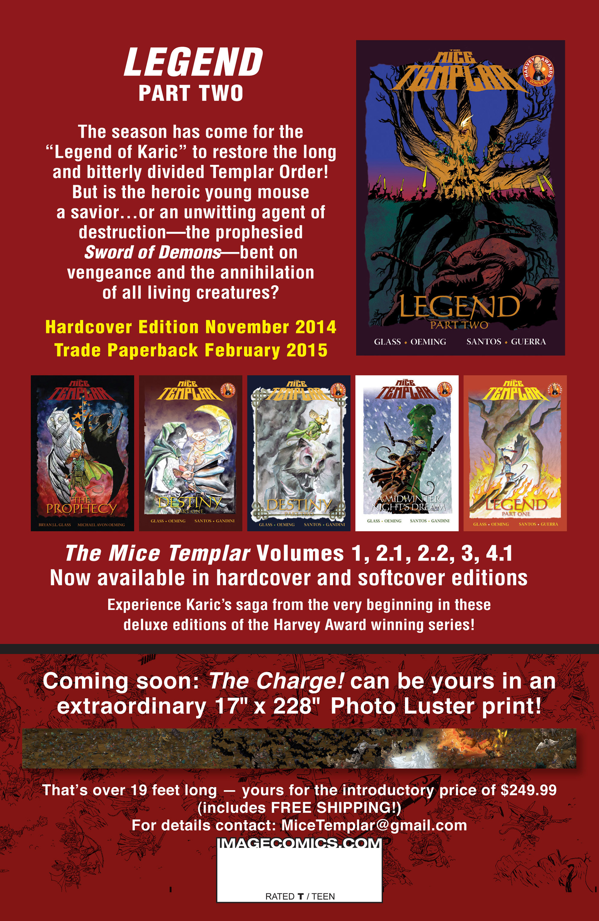 Read online The Mice Templar Volume 4: Legend comic -  Issue #14 - 55