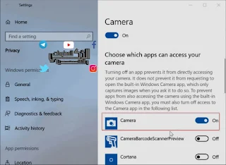 حل مشكلة لا يمكننا العثور على الكاميرا في ويندوز  10