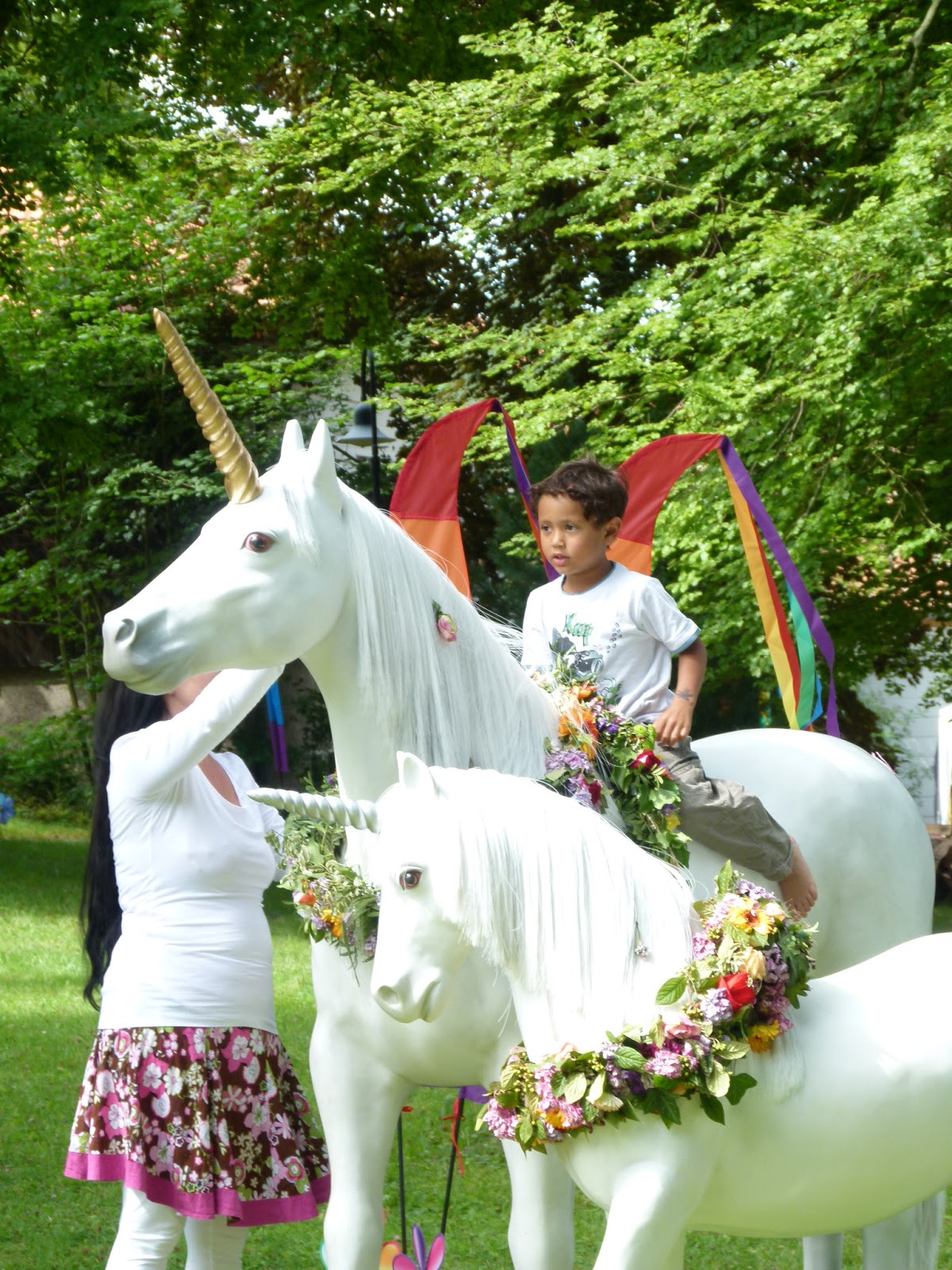Das Einhorn im Regenbogen Erinnerungen