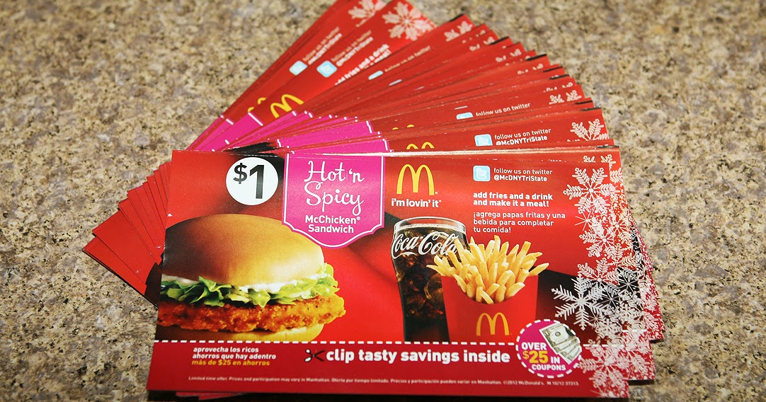 Mcdonalds Gift Certificate Booklets - Go-Images Web
